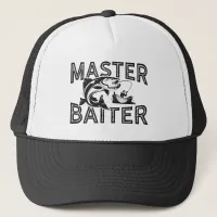 Master Baiter Funny Fishing Trucker Hat