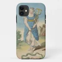 THOT Vintage French Tarot Card iPhone 11 Case