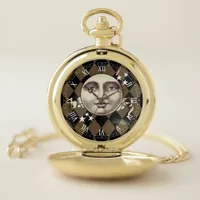 Nostalgic Vintage Steampunk Fantasy Pocket Watch