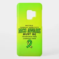 Multiple Chemical Sensitivity MCS Awareness  Case-Mate Samsung Galaxy S9 Case