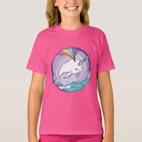 Rainbow Narwhale T-Shirt