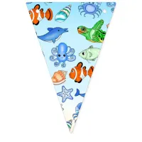 Under the Sea | Sea Creatures Bunting Flags
