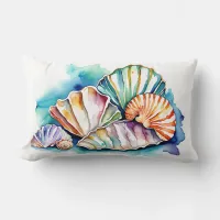 Seashell Cluster  Lumbar Pillow