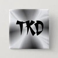 Faux Silver TKD Button