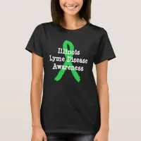 Lyme Disease Awareness Shirt for Illinois Lymie