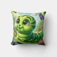 Pretend I'm A Caterpillar Adults Kids  Throw Pillow