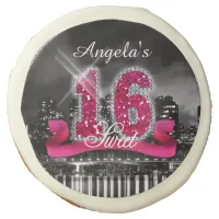 City Lights Sweet Sixteen Pink ID117 Sugar Cookie