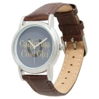 Rustic California Cowgirl Watch