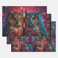 Owl always love you wrapping paper sheets