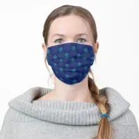 Floral Pattern Adult Cloth Face Mask