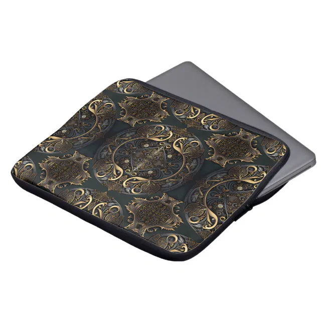 Medieval Historical Engraved  Laptop Sleeve