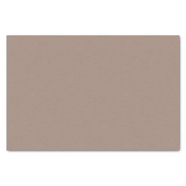 Taupe Solid Color Tissue Paper