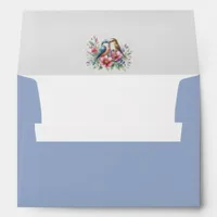 Love Birds Wedding Envelope