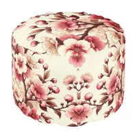 Cherry Blossom Pouf