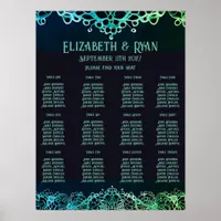 Elegant Lace Wedding Invitation Poster