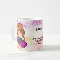 International Women's Day Auburn Hair Pretty Lady Coffee Mug