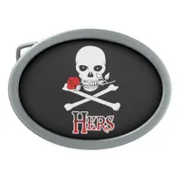 Pirate Hers Belt Buckle