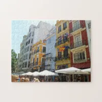 Historic Valencia, Bustling Shopping Quarter Jigsaw Puzzle