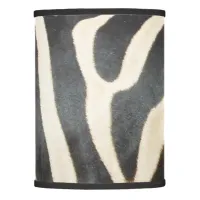 Zebra Fur Photo Animal Print Black and White Lamp Shade