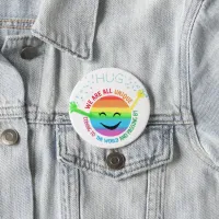 HUG LGBT PRIDE Sunshine Button