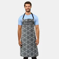 Svartvitt förkläde, Black and White Apron