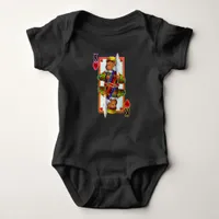 Teddy Bear King of Hearts T-Shirt Baby Bodysuit