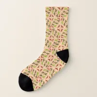 Boho Retro Modern Graphic All-Over-Print Socks