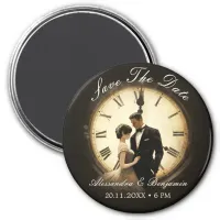 Timeless Love Vintage Wedding Theme Save The Date Magnet