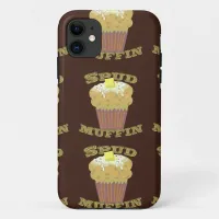 Spud Muffin Silly Potato Quote Art Pattern iPhone 11 Case