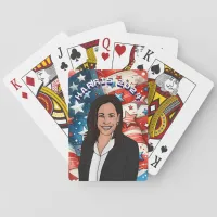 Vote for Kamala Harris 2024 Poker Cards
