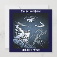 Vintage Halloween Spirit Invite