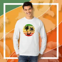 Retro Palm Tree Silhouette T-Shirt