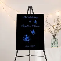 Lunar Moth Magical Wedding  Foam Board