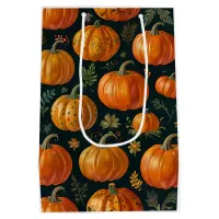 Halloween Pumpkin pie Vibes  Medium Gift Bag