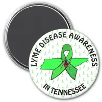 Lyme Disease Awareness IN Tennessee Magnet