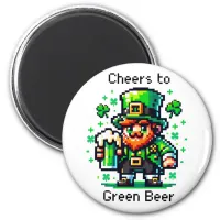 Cheers to Green Beer | St Patrick's Day   Magnet