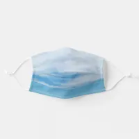 Summer Blue Sky Photo Adult Cloth Face Mask