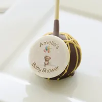 Sweet Little One on the Way Neutral Baby Shower Cake Pops