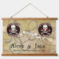 Pirate Wedding Hanging Tapestry