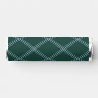 Classy Forest Green & Slate Blue Rhombus Pattern Breath Savers&#174; Mints