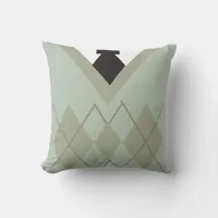 Dapper Sweater Twenties Style Fashion Iconic Throw Pillow