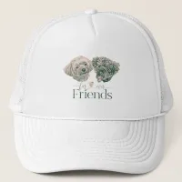 Fur-ever Friends Cute Dogs Trucker Hat