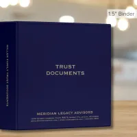 Trust Documents 1.5 inch 3 Ring Binder