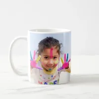 Personalized Daddy's Little Angel Photo Coffee Mug