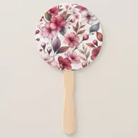 Cherry Blossom Hand Fan