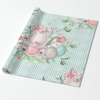 Cute Easter Bunny Wrapping Paper