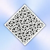 Black Polka Dots on White | Paper Dinner Napkins