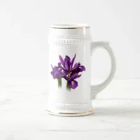 Dutch Iris Purple Sensation Beer Stein