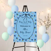 Blueberry Berry Sweet Baby Shower Welcome Foam Board