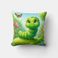 Pretend I'm A Caterpillar Adults Kids  Throw Pillow